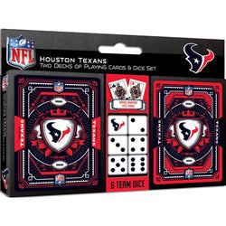 Houston Texans - 2-Pack Playing Cards & Dice Set (ONLINE ORDER ONLY)