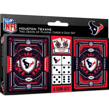 Houston Texans - 2-Pack Playing Cards & Dice Set (ONLINE ORDER ONLY)