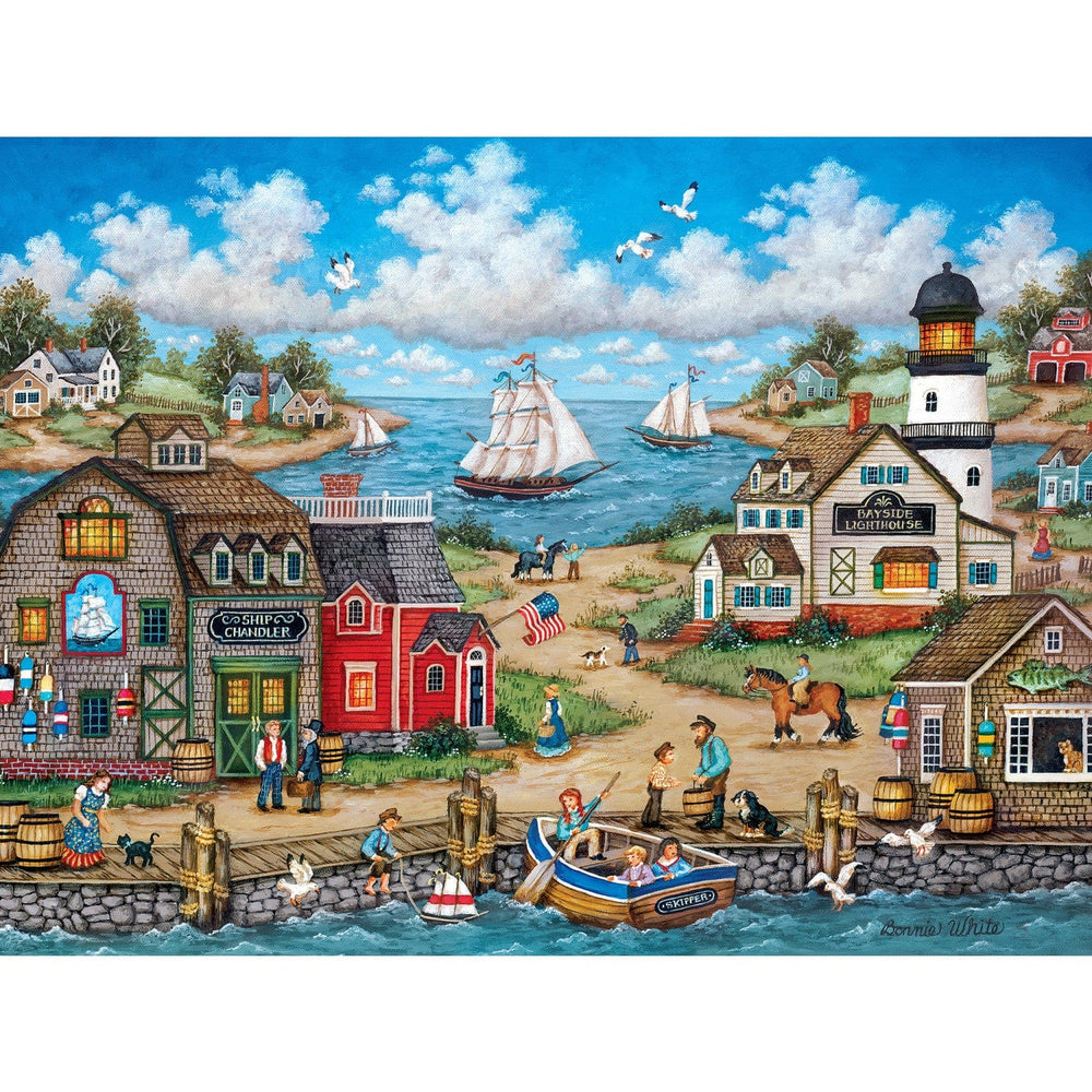 Heartland - Dockside Activities 550 Piece Jigsaw Puzzle (ONLINE ORDER ONLY)