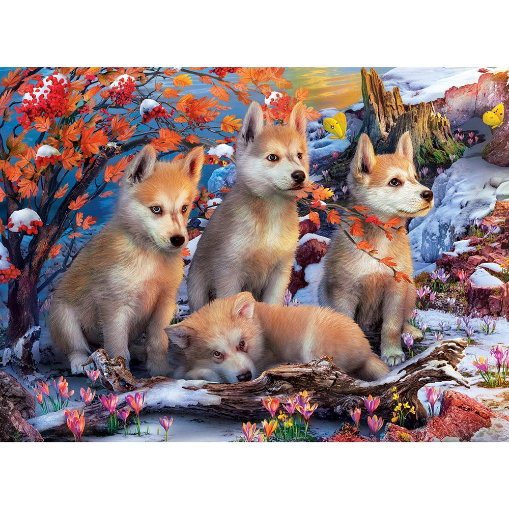 Mossy Oak - The Young Pack 100 Piece Jigsaw Puzzle (ONLINE ORDER ONLY)