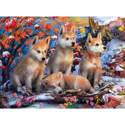 Mossy Oak - The Young Pack 100 Piece Jigsaw Puzzle (ONLINE ORDER ONLY)