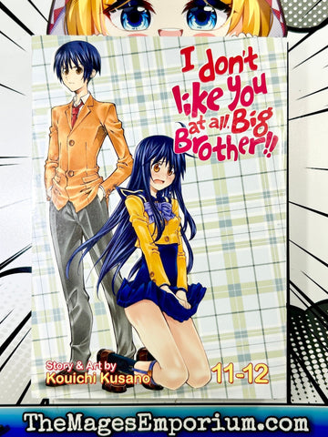 I Don't Like You At All Big Brother!! Vol 11-12 Omnibus (Online Order Only)