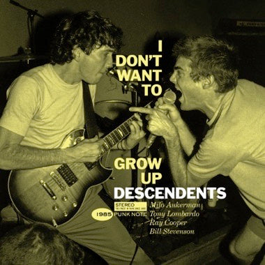 I Don't Want To Grow Up (Punk Note Edition) [Vinyl] (ONLINE ORDER ONLY)