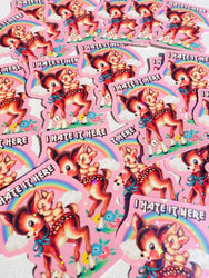 I Hate It Here Sticker