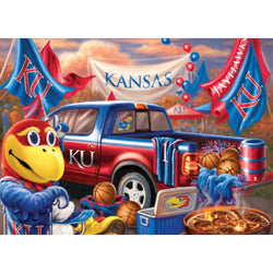Kansas Jayhawks - Gameday 1000 Piece Jigsaw Puzzle (ONLINE ORDER ONLY)