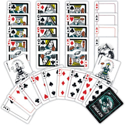 Philadelphia Eagles Neon Playing Cards - 54 Card Deck