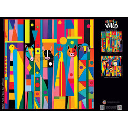 Color Me Wild - Fields of Color, Eyes of Wonder 500 Piece Jigsaw Puzzle (ONLINE ORDER ONLY)