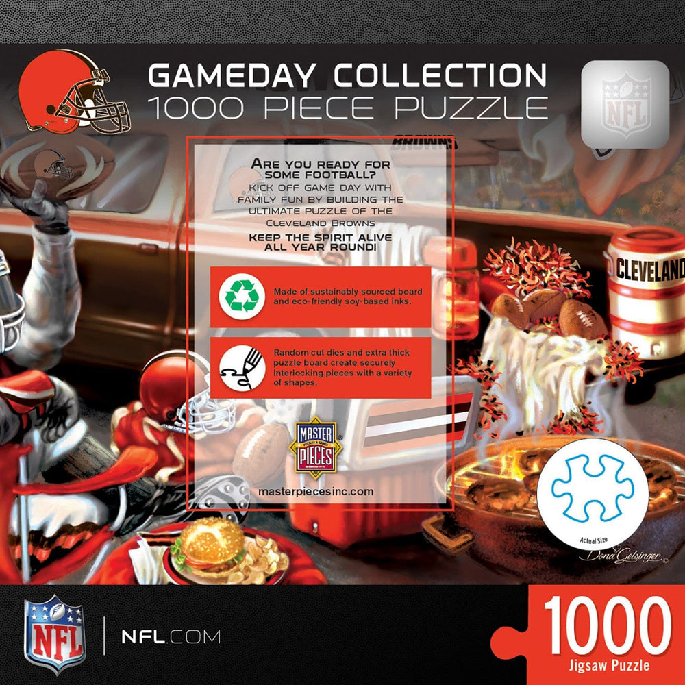 Cleveland Browns - Gameday 1000 Piece Jigsaw Puzzle (ONLINE ORDER ONLY)