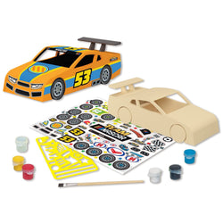 NASCAR - Wood Race Car Craft Set (ONLINE ORDER ONLY)