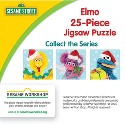 Sesame Street Holiday - Elmo 25 Piece Jigsaw Puzzle (ONLINE ORDER ONLY)