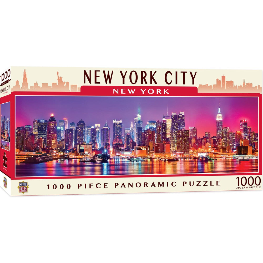 New York City, New York 1000 Piece Panoramic Jigsaw Puzzle (ONLINE ORDER ONLY)