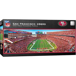 San Francisco 49ers - 1000 Piece Panoramic Jigsaw Puzzle - End View