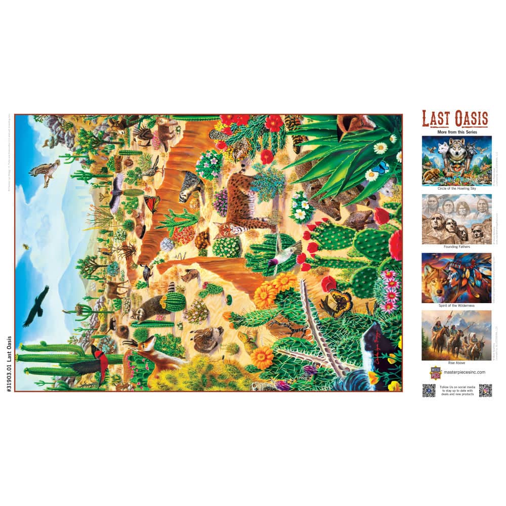 Last Oasis 500 Piece Jigsaw Puzzle