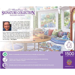 Signature - Puzzler's Retreat 1500 Piece Jigsaw Puzzle (ONLINE ORDER ONLY)
