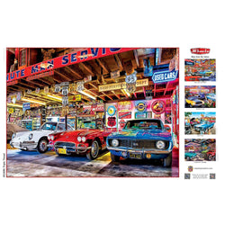 Wheels - Triple Threat 750 Piece Jigsaw Puzzle