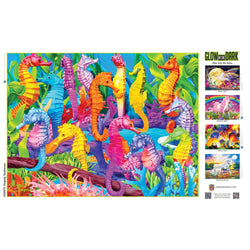 Glow in the Dark - Singing Seahorses 300 Piece EZ Grip Jigsaw Puzzle (ONLINE ORDER ONLY)