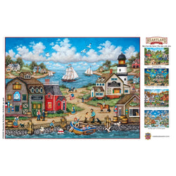 Heartland - Dockside Activities 550 Piece Jigsaw Puzzle (ONLINE ORDER ONLY)