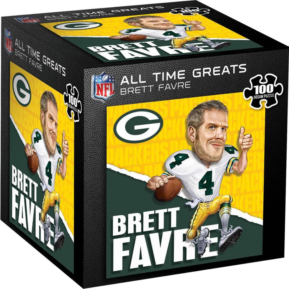 Green Bay Packers All-Time Greats - Brett Favre 100 Piece Jigsaw Puzzle (ONLINE ORDER ONLY)