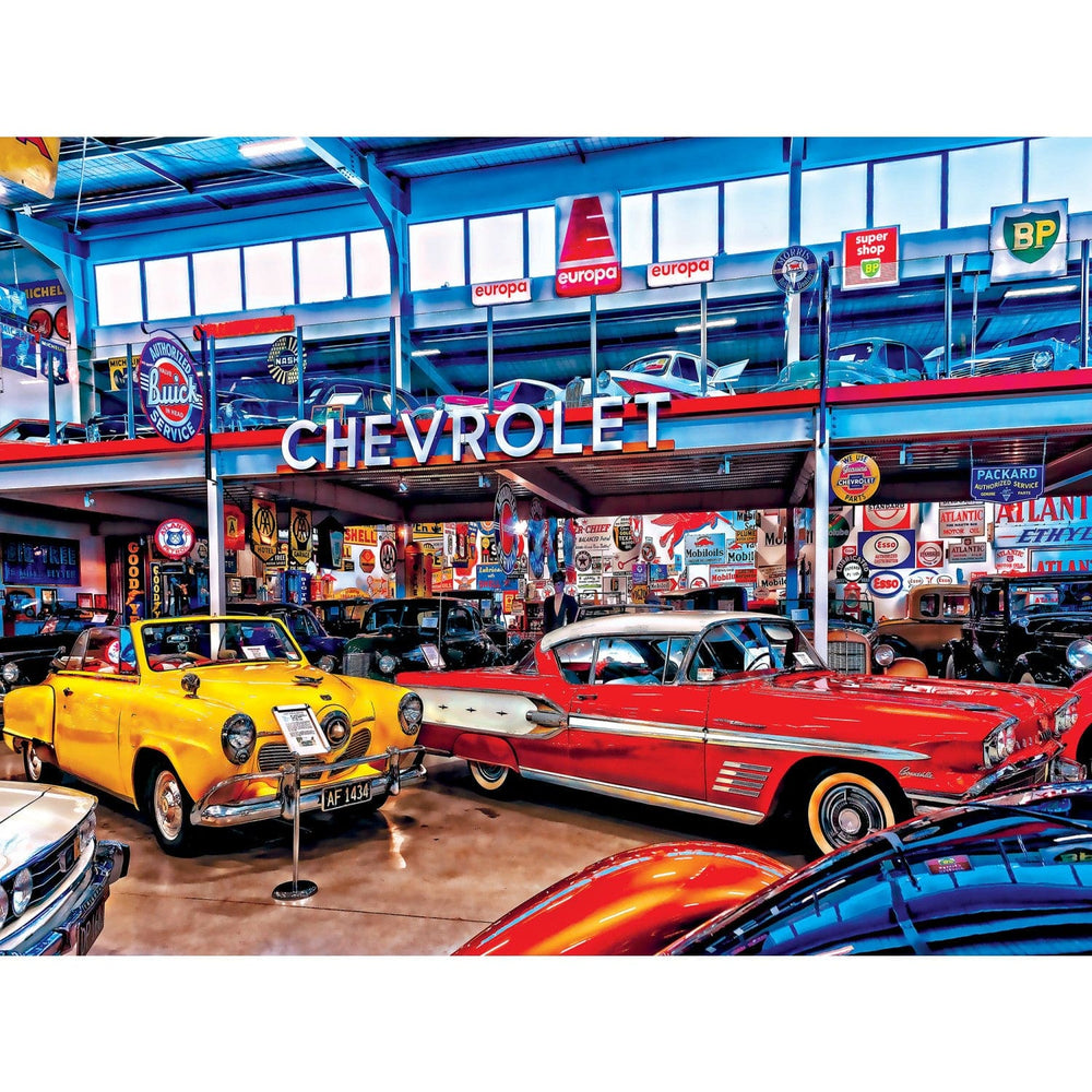 Wheels - The Showcase 750 Piece Jigsaw Puzzle (ONLINE ORDER ONLY)