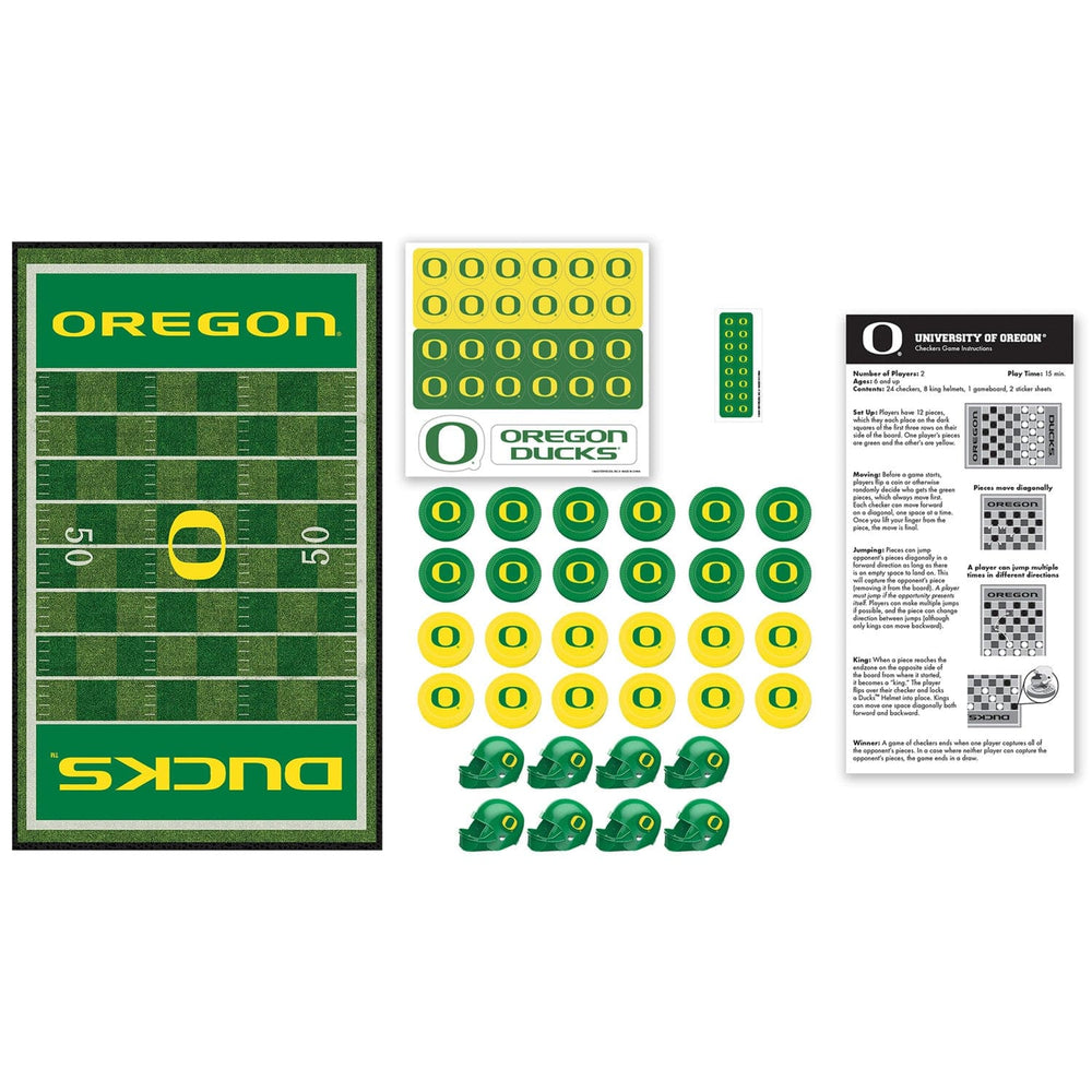 Oregon Ducks Checkers Board Game (ONLINE ORDER ONLY)