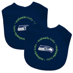 Seattle Seahawks - Baby Bibs 2-Pack (ONLINE ORDER ONLY)