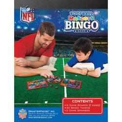 NFL Mascots Bingo Game