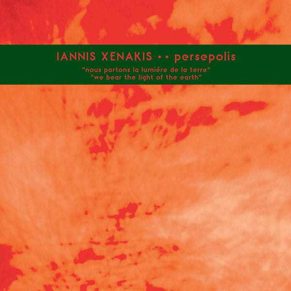 IANNIS XENAKIS - Persepolis [Vinyl] (ONLINE ORDER ONLY)