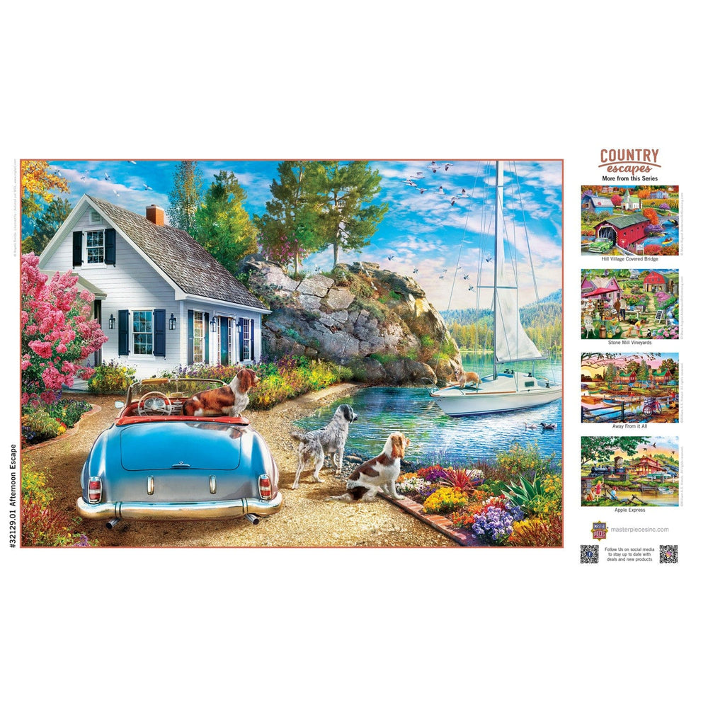 Country Escapes - Afternoon Escape 500 Piece Jigsaw Puzzle (ONLINE ORDER ONLY)