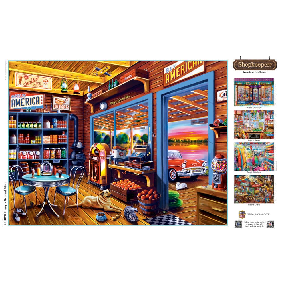 Shopkeepers - Henry's General Store 750 Piece Jigsaw Puzzle