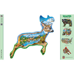 Shapes - The Swift Stag 1000 Piece Shaped Jigsaw Puzzle (ONLINE ORDER ONLY)