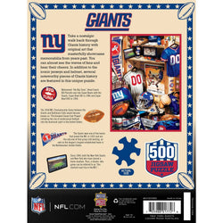 New York Giants - Locker Room 500 Piece Jigsaw Puzzle (ONLINE ORDER ONLY)