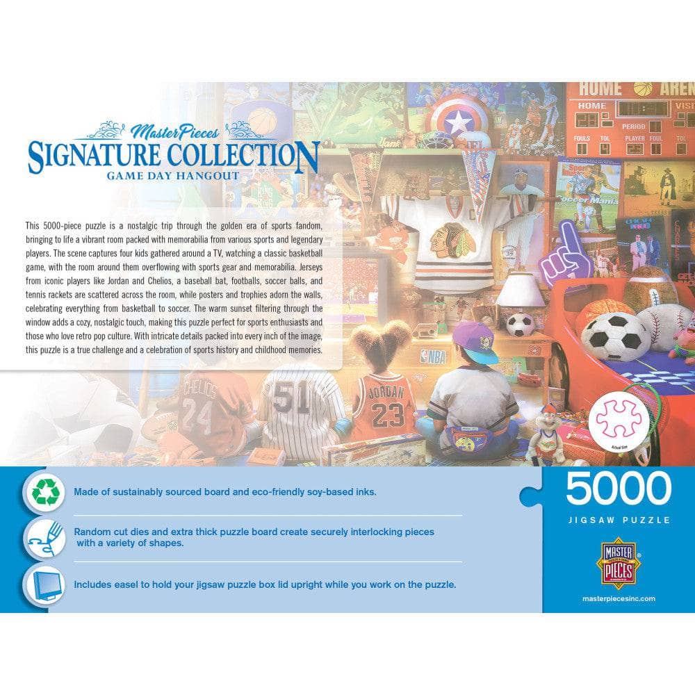 Signature Collection - Game Day Hangout 5000 Piece Jigsaw Puzzle