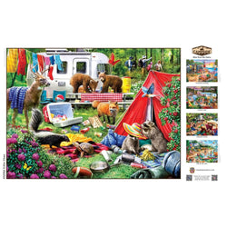 Campside - Critter Chaos 300 Piece EZ Grip Jigsaw Puzzle (ONLINE ORDER ONLY)