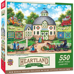 Heartland - The Quilt Barn 550 Piece Jigsaw Puzzle (ONLINE ORDER ONLY)
