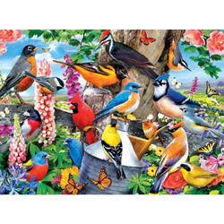 Audubon - Spring Gathering 100 Piece Jigsaw Puzzle (ONLINE ORDER ONLY)