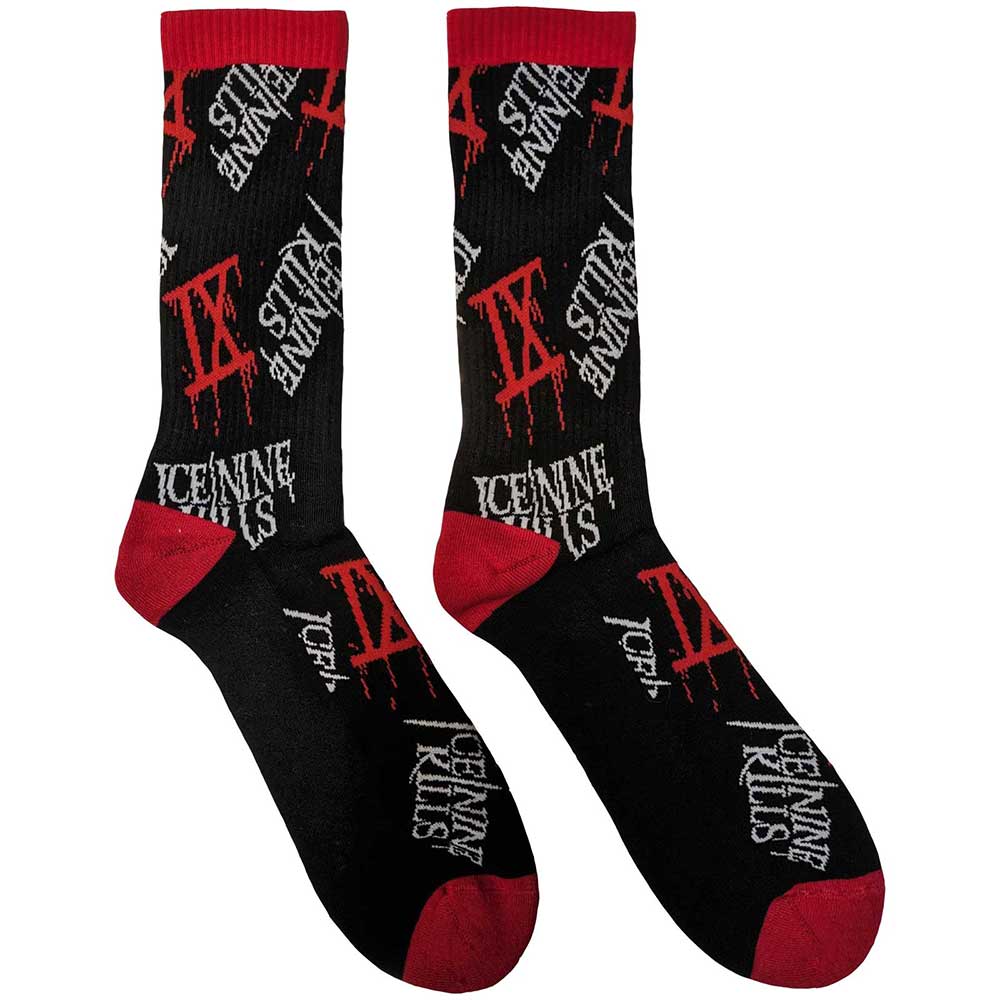 Ice Nine Kills - Logos [Socks] (ONLINE ORDER ONLY)