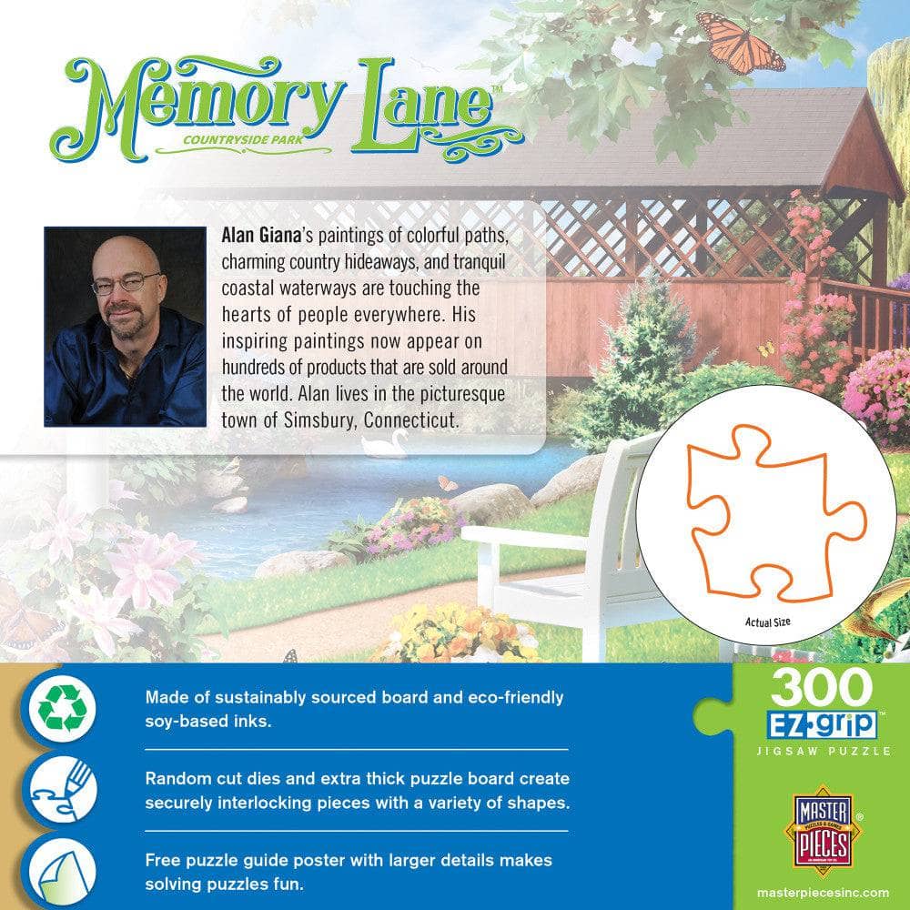 Memory Lane - Countryside Park 300 Piece EZ Grip Jigsaw Puzzle (ONLINE ORDER ONLY)