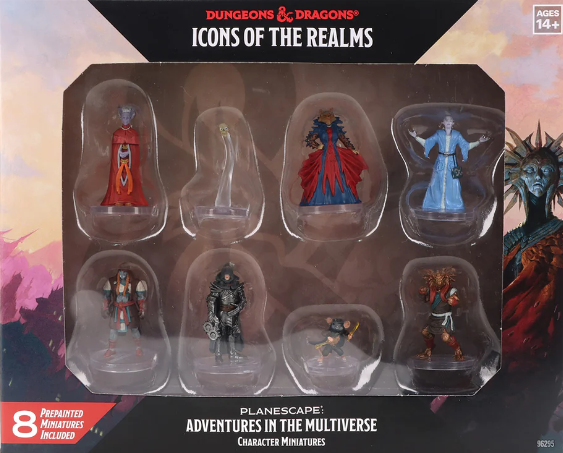 Planescape: Adventures in the Multiverse miniatures (Icons of the Realms) (ONLINE ORDER ONLY)