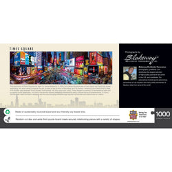 Times Square, New York 1000 Piece Panoramic Jigsaw Puzzle (ONLINE ORDER ONLY)