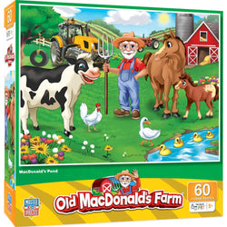 Old MacDonald's Farm - MacDonald's Pond 60 Piece Jigsaw Puzzle