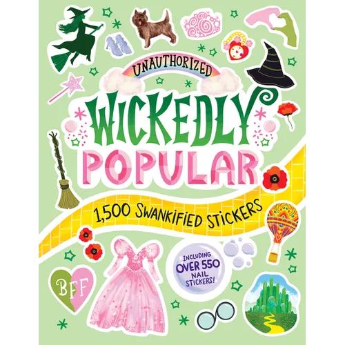 Wickedly Popular: Stickers for Your Inner Witch - Paperback (ONLINE ORDER ONLY)