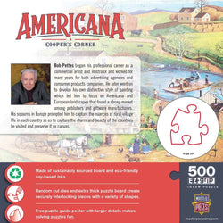Americana - Cooper's Corner 500 Piece EZ Grip Jigsaw Puzzle (ONLINE ORDER ONLY)