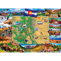 Colorado - The Centennial State 1000 Piece Jigsaw Puzzle (ONLINE ORDER ONLY)