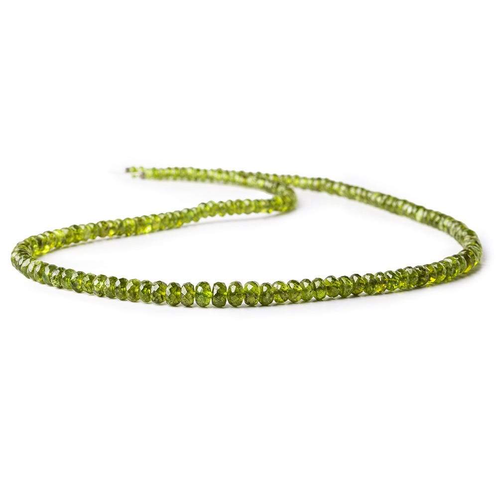 Idocrase Plain Rondelle Beads 16 inch 173 pieces (ONLINE ORDER ONLY)