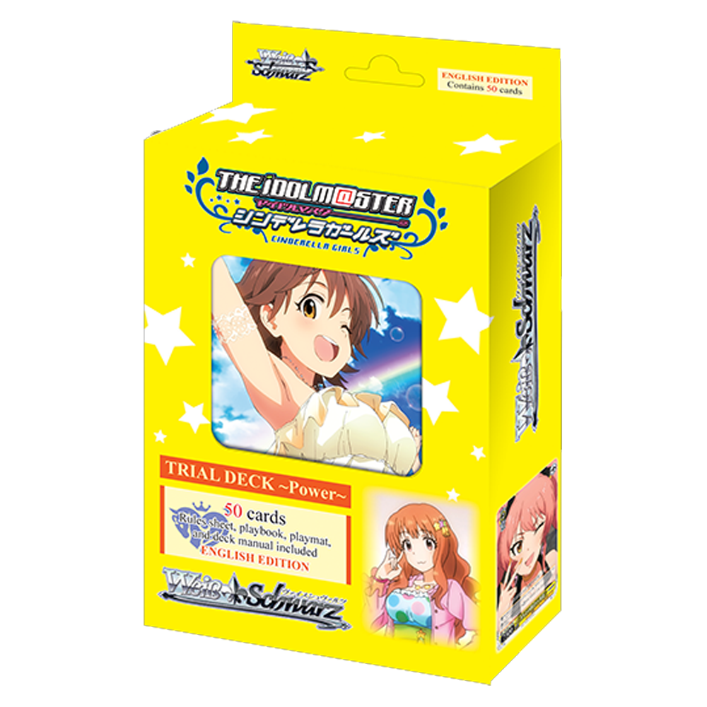 Weiss Schwarz: THE IDOLM@STER CINDERELLA GIRLS ~Power~ Trial Deck (ONLINE ORDER ONLY)