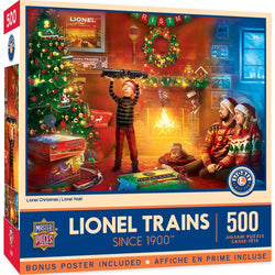 Lionel Trains Christmas 1000 Piece Jigsaw Puzzle