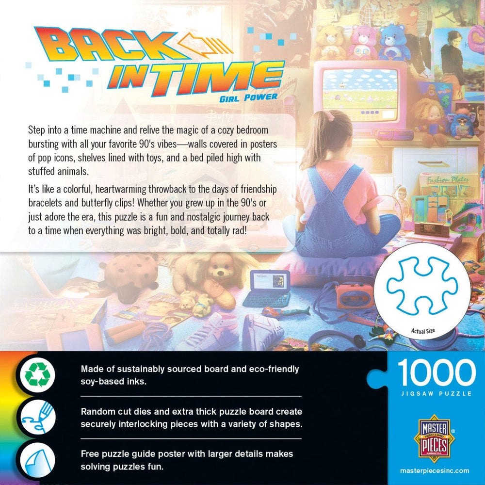 Back in Time - Girl Power 1000 Piece Jigsaw Puzzle (ONLINE ORDER ONLY)