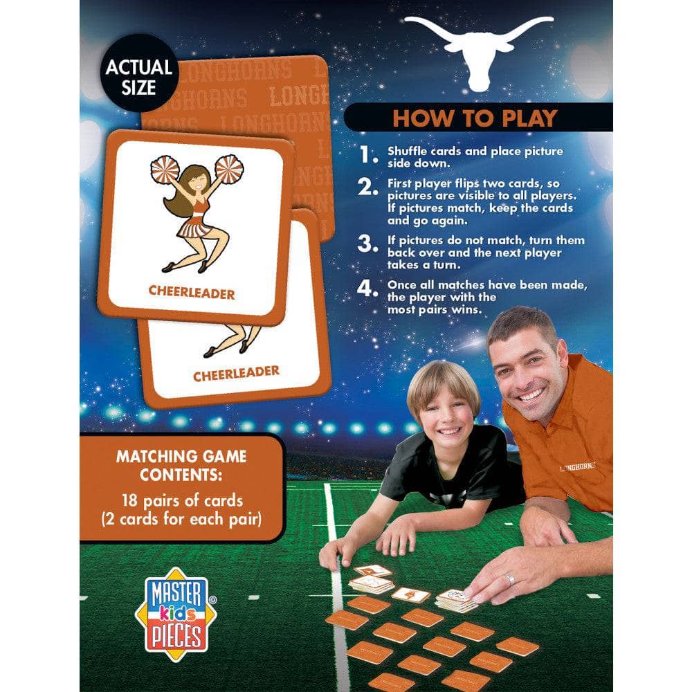 Texas Longhorns Matching Game (ONLINE ORDER ONLY)