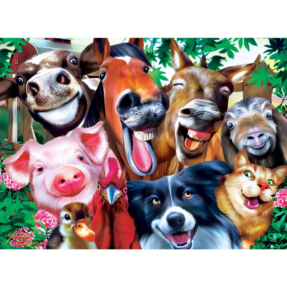 Selfies 100 Piece Jigsaw Puzzles 4-Pack (ONLINE ORDER ONLY)