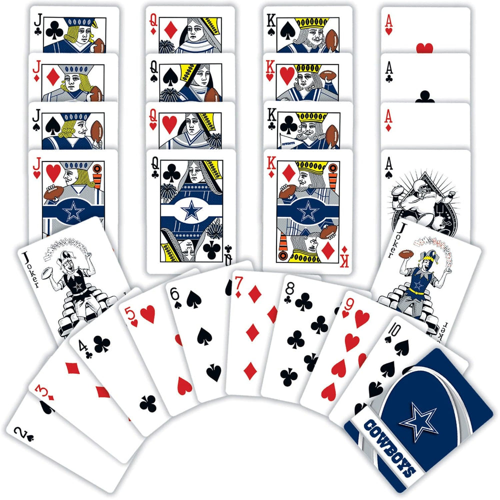 Dallas Cowboys Playing Cards - 54 Card Deck (ONLINE ORDER ONLY)